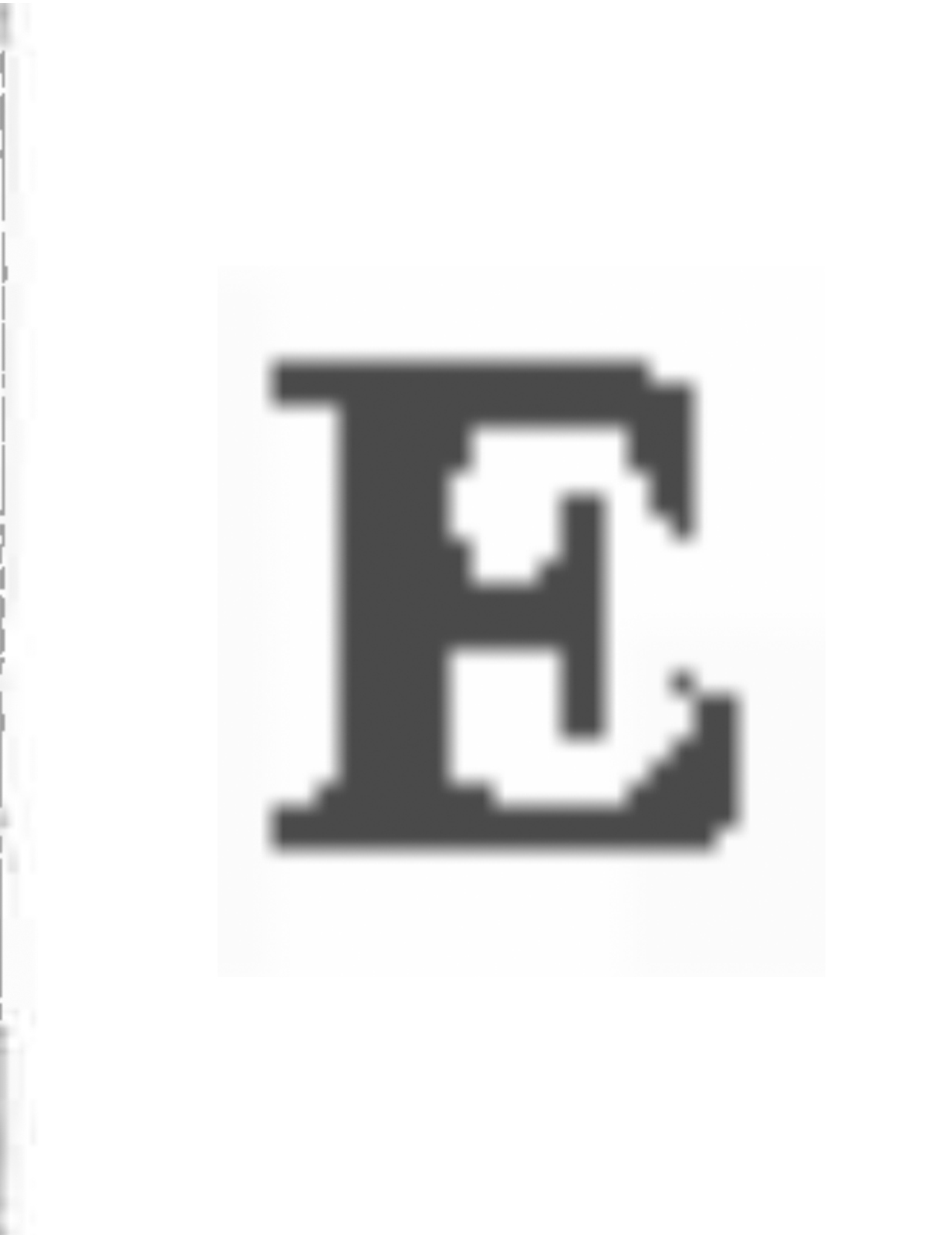 This is the fifth letter in a sequence of letters that spelled out SPACE.